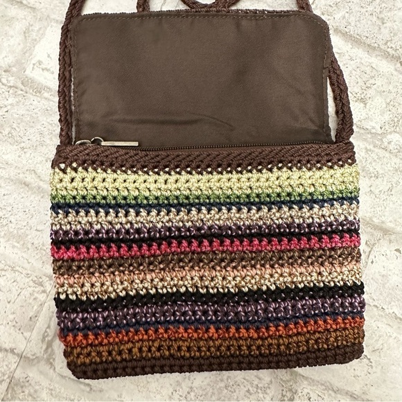 The Sak knit‎ colorful striped crossbody flap bag - Picture 6 of 7